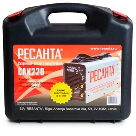Сварочный аппарат инверторный в кейсе Ресанта САИ-220 (65/22) фото #3