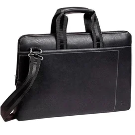 Сумка для ноутбука 15.6" Rivacase Orly, Black, полиуретан (8930) фото