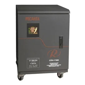 Стабилизатор однофазный цифровой пониженного напряжения Ресанта СПН-17000 (63/6/29) фото