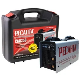 Сварочный аппарат инверторный в кейсе Ресанта САИ-250 (65/23) фото