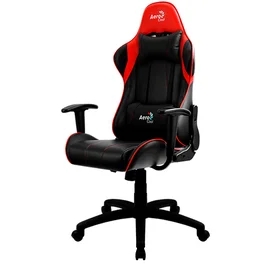 Aerocool AC100BR AIR Компьютерлік ойын креслосы, Black/Red (AC100 AIR BR) фото #1