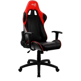 Aerocool AC100BR AIR Компьютерлік ойын креслосы, Black/Red (AC100 AIR BR) фото #2