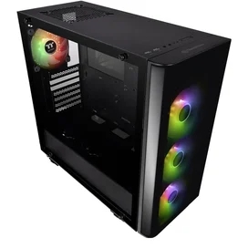Thermaltake View 21 TG RGB Plus кейсі, window, Black mATX (CA-1I3-00M1WN-05) фото #1