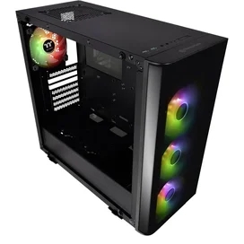Thermaltake View 21 TG RGB Plus кейсі, window, Black mATX (CA-1I3-00M1WN-05) фото #2
