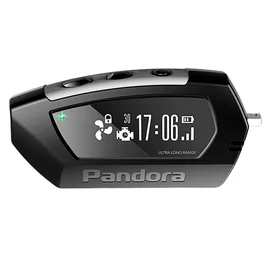 Брелок сигнализации Pandora LCD D010, black фото