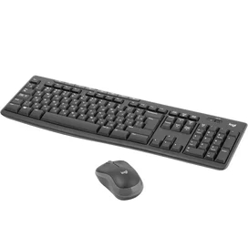 USB Logitech Сымсыз пернетақтасы + тінтуірі MK270 фото #1