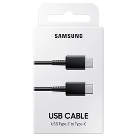 Samsung, Type-C - Type-C кабелі, 60Вт, 1м, Қара (EP-DA705BBRGRU) фото #3