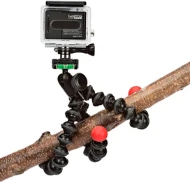 Штатив Tripod Joby GorillaPod для фото и GoPro камер (черный/красный) (JB01300-BWW) фото #2
