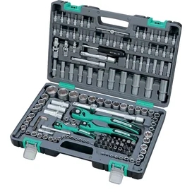 Stels Құрал-саймандар жинағы 151 зат CrV 1/4", 3/8", 1/2", S2 (14114M) фото