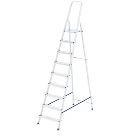 Стремянка, 9 ступеней, алюминиевая, Россия Сибртех фото