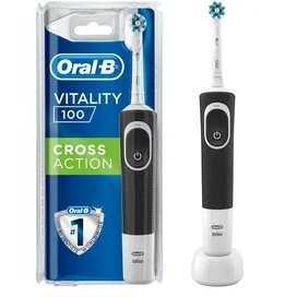 Oral-B Vitality D100 Сross Action, Black тіс щеткасы фото