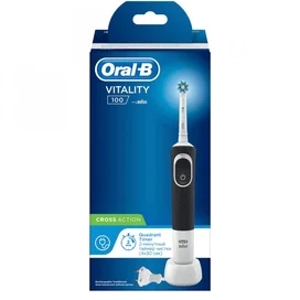 Oral-B Vitality D100 Сross Action, Black тіс щеткасы фото #2