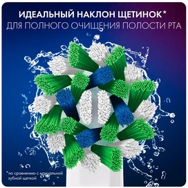 Oral-B CrossAction EB50-2 тіс қылшағына арналған қондырмасы, 2 дана фото #4