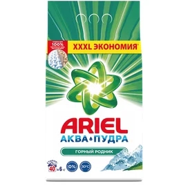 ARIEL Таулы бұлақ кір жуғыш ұнтағы 6кг фото
