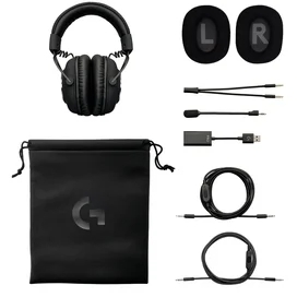Logitech G Pro X, Black (981-000818) ойын гарнитурасы фото #4
