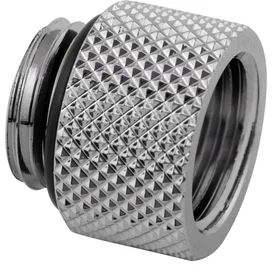 Фитинг удлинитель резьбовой Bykski B-EXJ-10 (10мм, Размер резьбы: G1/4, Silver) фото #1