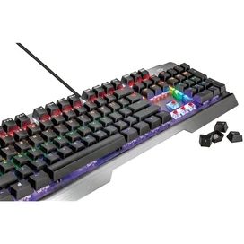 USB Trust GXT 877 SCARR RGB Сымды ойын пернетақтасы, MX Red, Black фото #4