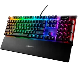 USB SteelSeries Apex 7 RGB Сымды ойын пернетақтасы, QX2 Blue фото #2