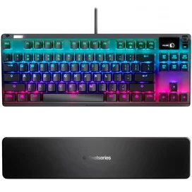 USB SteelSeries Apex 7 TKL RGB Сымды ойын пернетақтасы, QX2 Brown фото #1