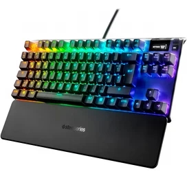 USB SteelSeries Apex 7 TKL RGB Сымды ойын пернетақтасы, QX2 Brown фото #2