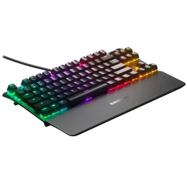 USB SteelSeries Apex 7 TKL RGB Сымды ойын пернетақтасы, QX2 Brown фото #3