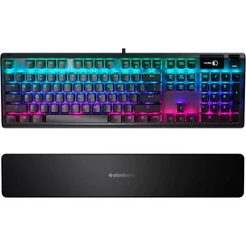 USB SteelSeries Apex 5 RGB Сымды ойын пернетақтасы, QX2 Blue фото #1