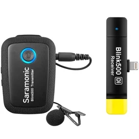 Смартфондарға арналған Saramonic Blink500 B3(TX+RXDI) радиожүйесі (2,4Ghz Receiv+transmitter, Lighti фото #2