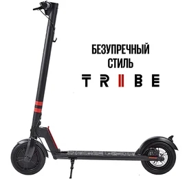 TRIBE HIMBA Электрлі өздігінен сырғанағыш (самокаты), 25 км/с, 120 кг-ға дейін, 20 км, Қара түсті фото #1