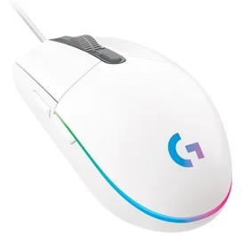 Сымды ойын тінтуірі USB Logitech G102 LIGHTSYNC, White фото #1