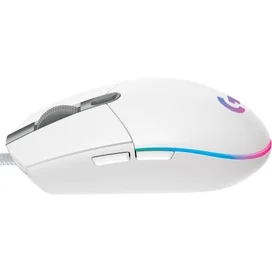 Сымды ойын тінтуірі USB Logitech G102 LIGHTSYNC, White фото #3