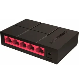 Үстел коммутаторы, Mercusys MS105G, 5 порт 10/100/1000 Mbps (MS105G) фото