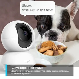 WiFi TP-Link Tapo C200 камерасы, Бұрылмалы 1080p Full HD, Ақ (TAPO C200) фото #2