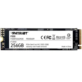 SSD Ішкі M.2 2280 256GB Patriot P300 PCIe 3.0 x4 3D TLC (P300P256GM28) фото