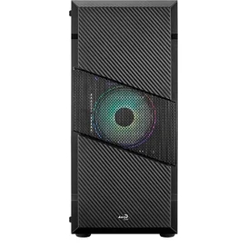 ПК корпус Aerocool Menace Saturn RGB MidTower, window, Black ATX (ACCM-PV20023.11) фото #2