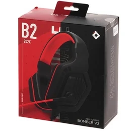 Red Square Bomber V2, Black (RSQ-30013) ойын гарнитурасы фото #4