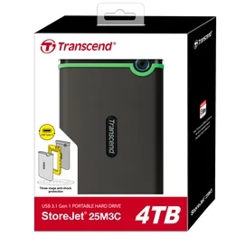 Сыртқы HDD 2.5" 4TB Transcend StoreJet 25M3C, USB 3.1 Type C (TS4TSJ25M3C) фото #4