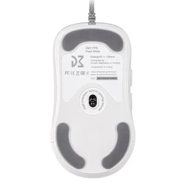 Сымды ойын тінтуірі USB Dream Machines DM1 FPS White Glossy фото #1