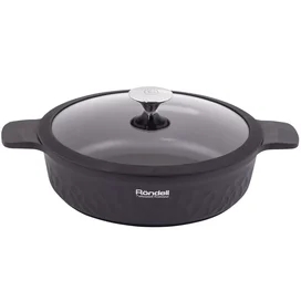 ArtDeco Rondell RDA-1255 қақпағы бар сотейнигі 28 см фото