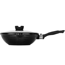 Escurion Rondell RDA-870 қақпағы бар вок-табасы 28cmx8,5см фото #1