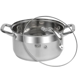 LIBRA Resto Қақпағы бар кәстрөлі 22*12 см 4.6л 92004 фото #2