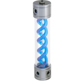 Резервуар DNA Bykski B-FSIDNA-CT-AGC Blue 260MM фото #1