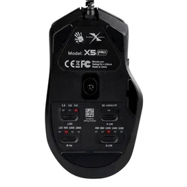Сымды ойын тінтуірі USB Bloody X5 PRO фото #2