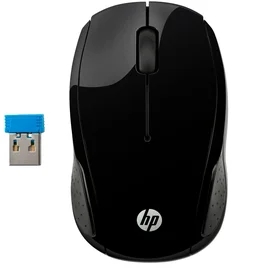 USB HP Europe 200 Сымсыз тінтуірі, Black фото