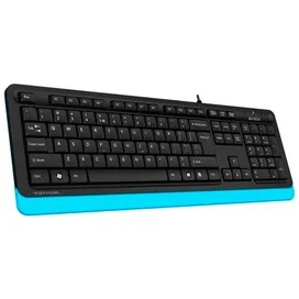 USB A4tech Fstyler FK-10 Сымды пернетақтасы, Black/Blue фото #2