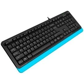 USB A4tech Fstyler FK-10 Сымды пернетақтасы, Black/Blue фото #3