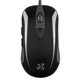 Мышка игровая проводная USB Dream Machines DM1 FPS Black Glossy фото