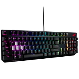 Клавиатура игровая проводная Asus ROG Strix Scope RGB, MX Red фото #2