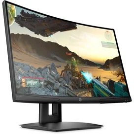 24" HP Мониторы X24c 9FM22AA 1920x1080 16:9 TN 144ГЦ (HDMI+DP) Curved Black фото #1