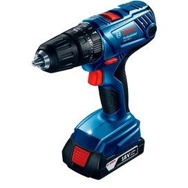 Дрель-шуруповёрт Bosch GSB 180-LI аккумуляторная ударная 2 акк (06019F8307) фото