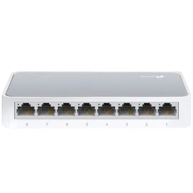 Үстел коммутаторы TP-Link TL-SF1008D, 8 порт 10/100 Mbps (TL-SF1008D) фото #1